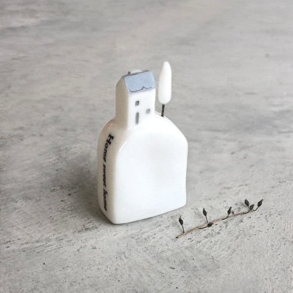 Porcelain house in a box