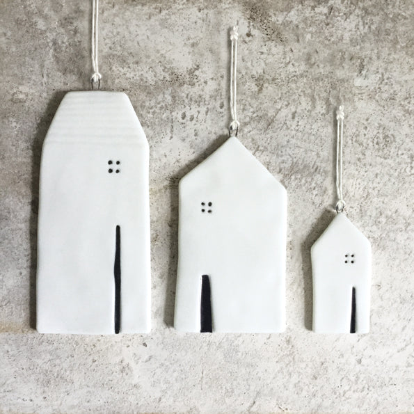 Porcelain Medium Hanging House
