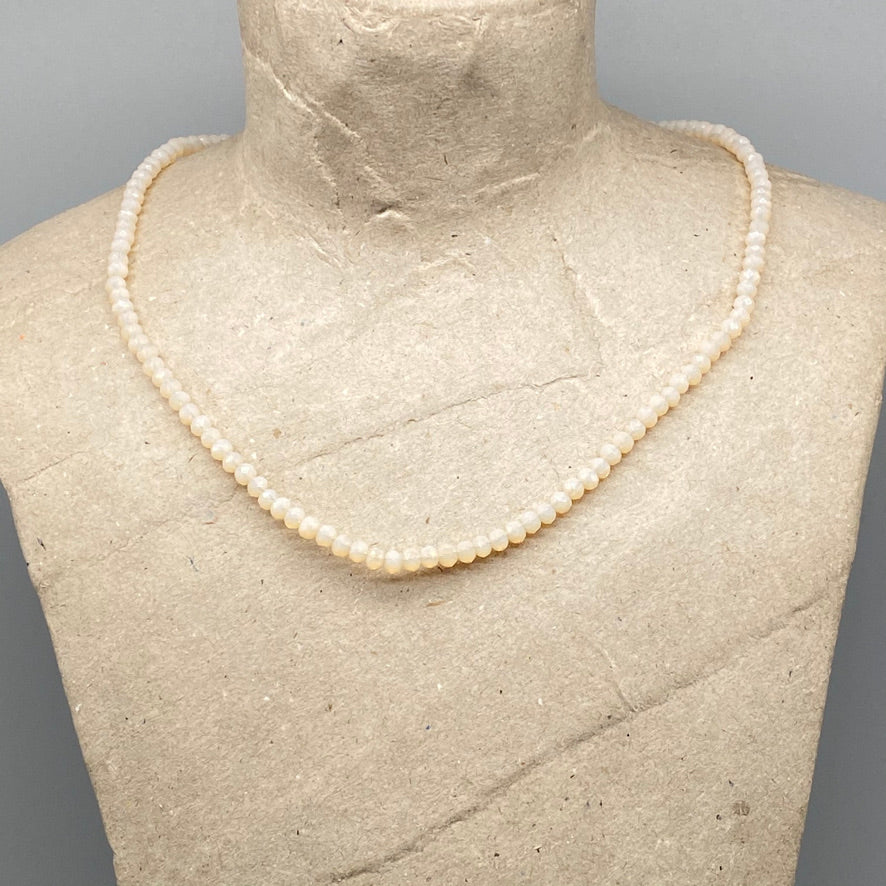 Faceted Bead Necklace - Available in 3 Colours