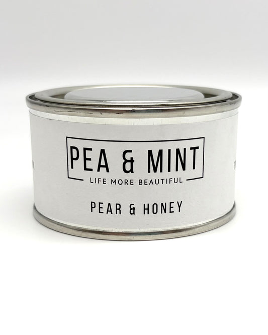 Pear & Honey Candle Tin