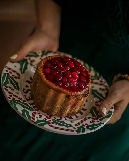 Emma Bridgewater Candy Cane 8 1/2 Inch Plate
