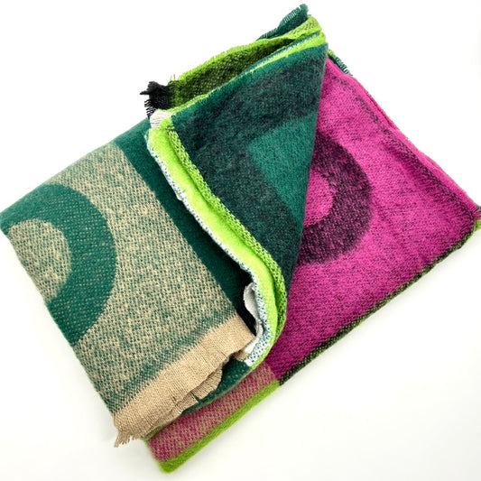 Multi Square And Shape Scarf