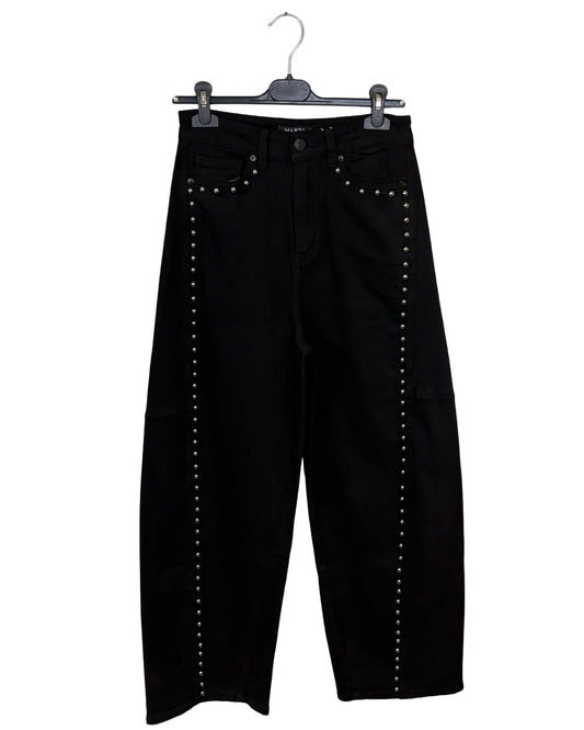 Katie Studded Barrel Leg Jeans