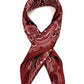 100% Silk Floral Scarf
