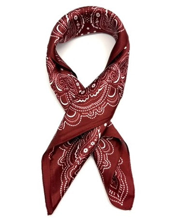 100% Silk Floral Scarf