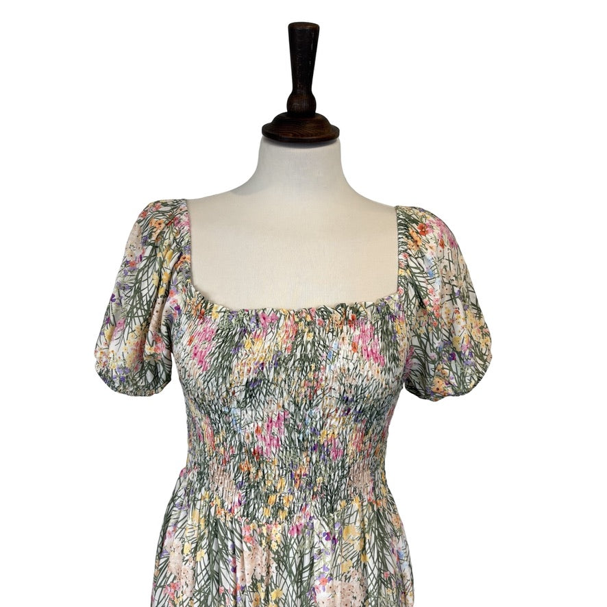 Iris Wild Meadow Short Sleeve Dress