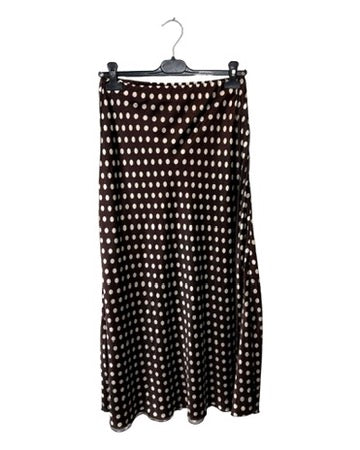 Nadia Spot Bias Skirt