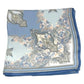 100% Silk Floral Scarf