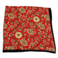 100% Silk Floral Scarf