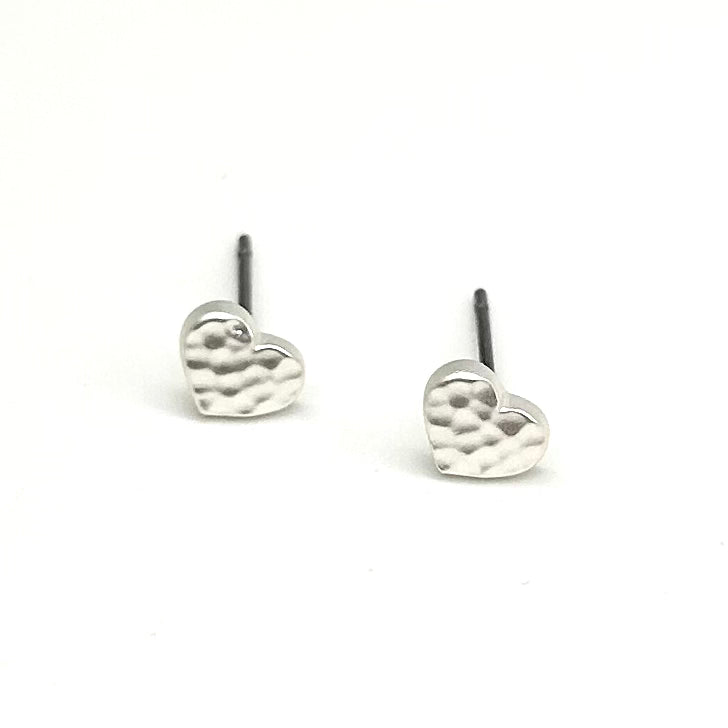 Micro Heart Studs