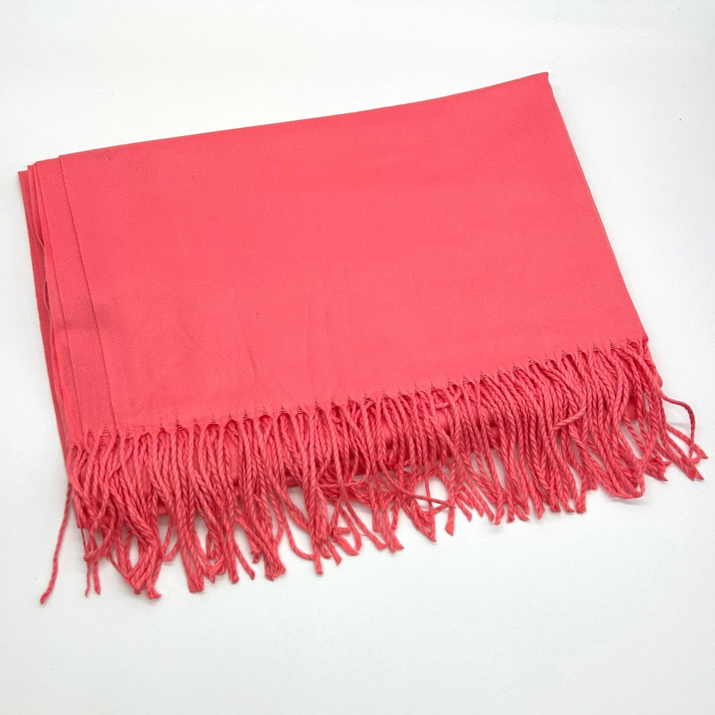Plain Tassel Pashmina
