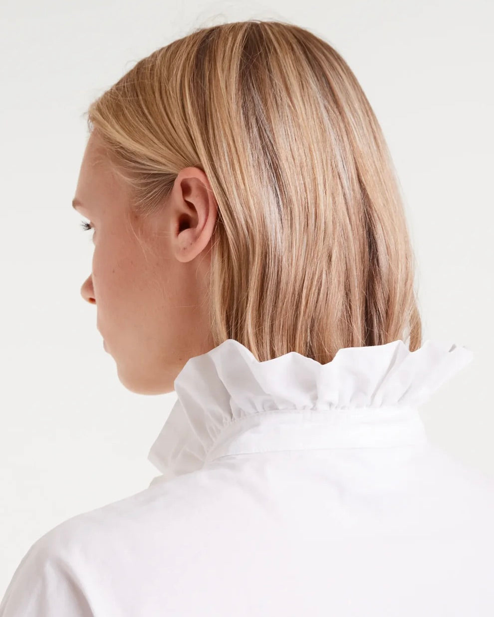 Compania Fantastica Alejandra Frill Collar Shirt