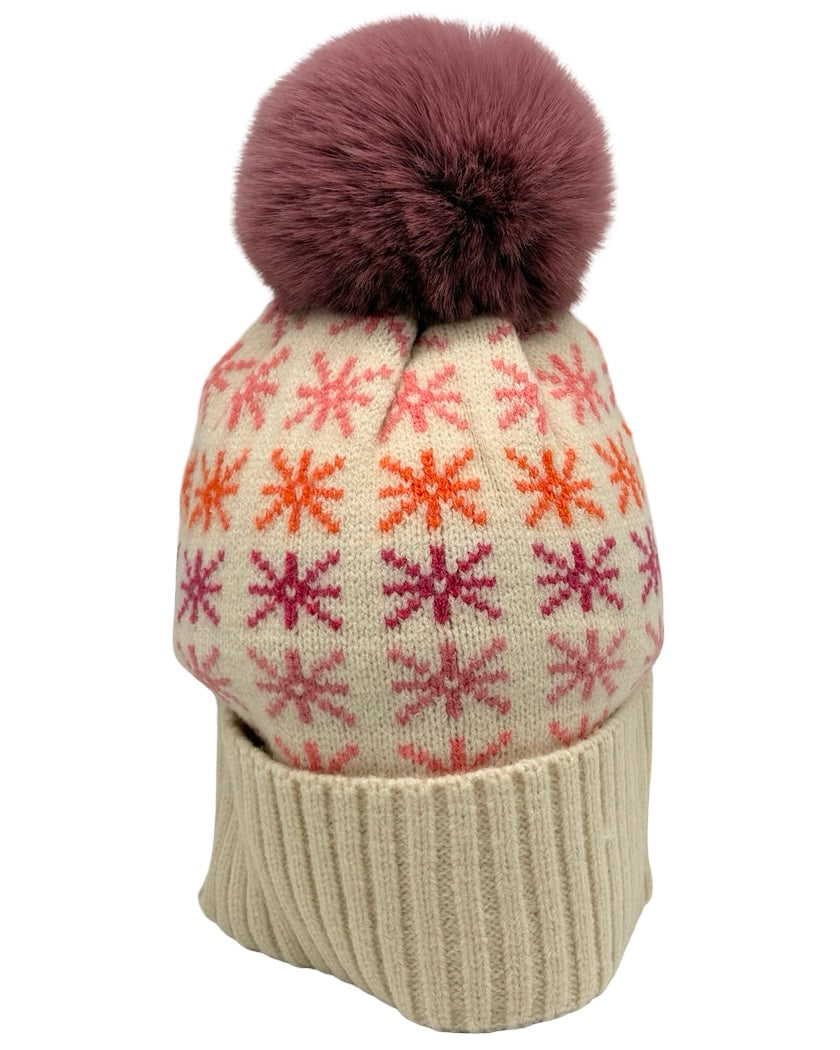 Star Pom Pom Hat