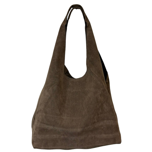 Faux Suede Hobo Bag (with additional crossbody bag)