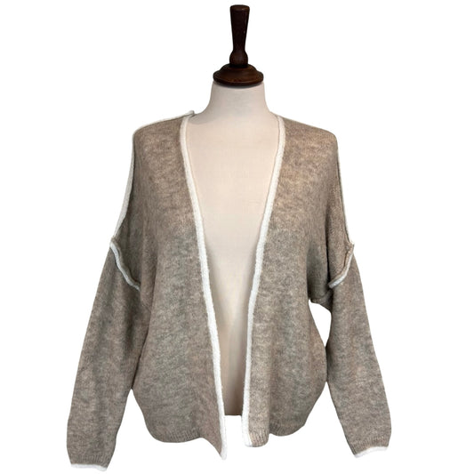 Sally Contrast Edge Cardigan