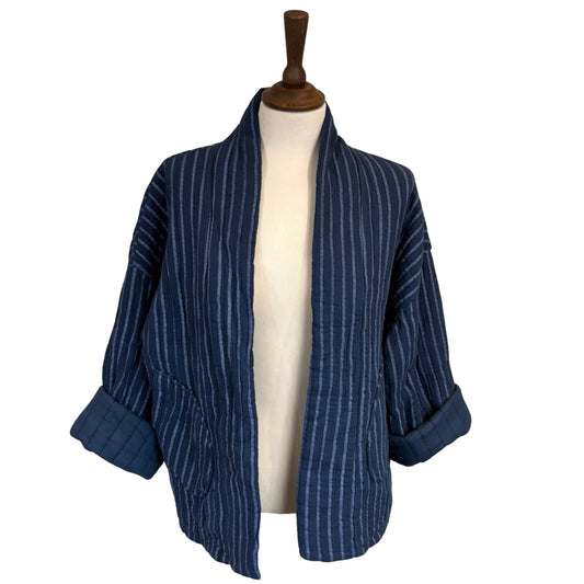 Caprice Stripe Kimono Jacket