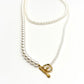 Long Chain Pearl Necklace
