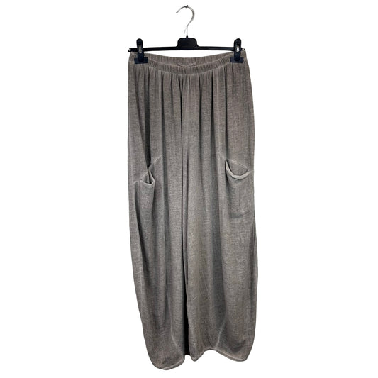 Carol Hessian Harem Trousers