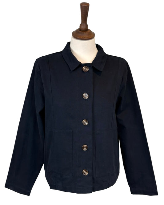 Brielle Boxy Cotton Jacket