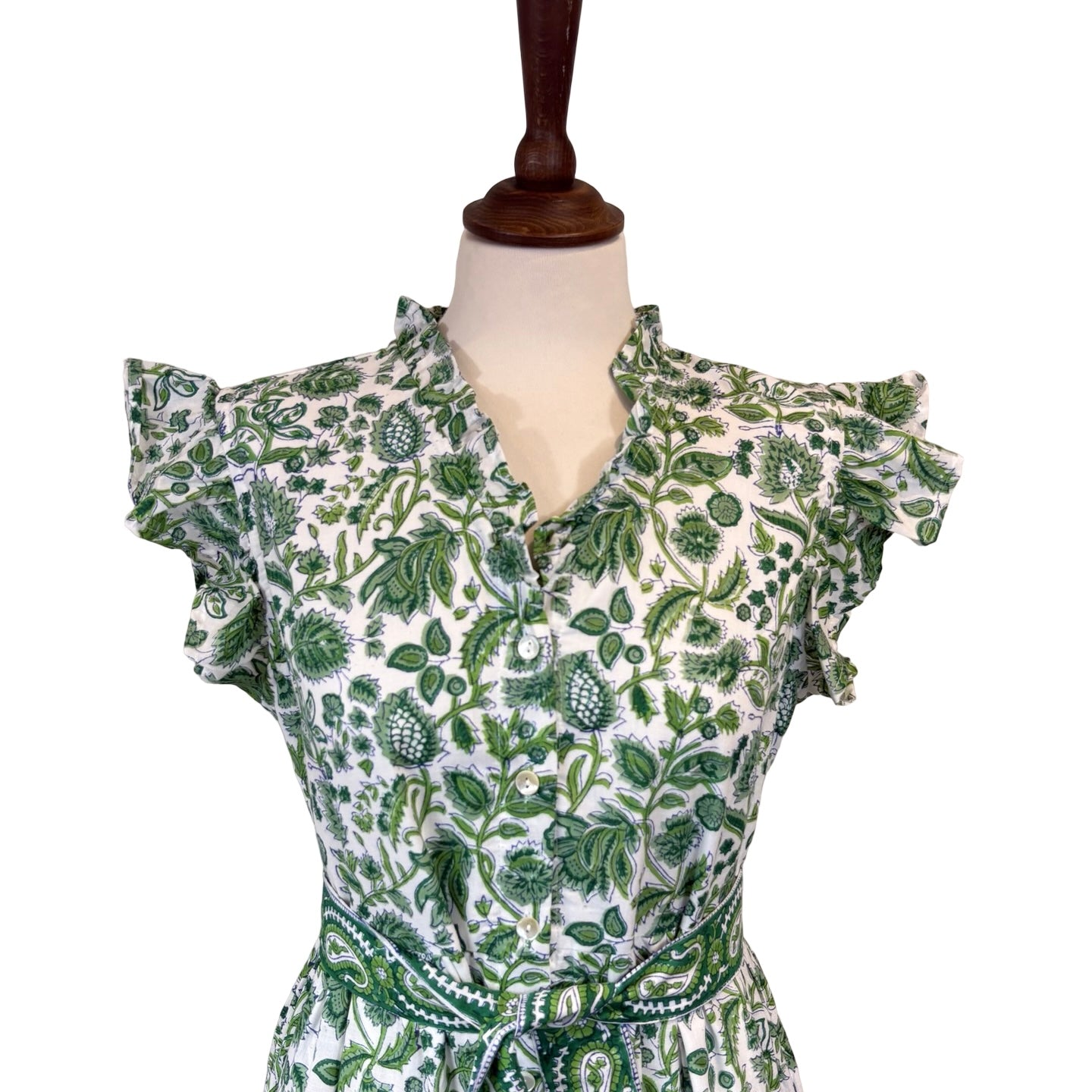 Priya Frill Sleeve  Dress