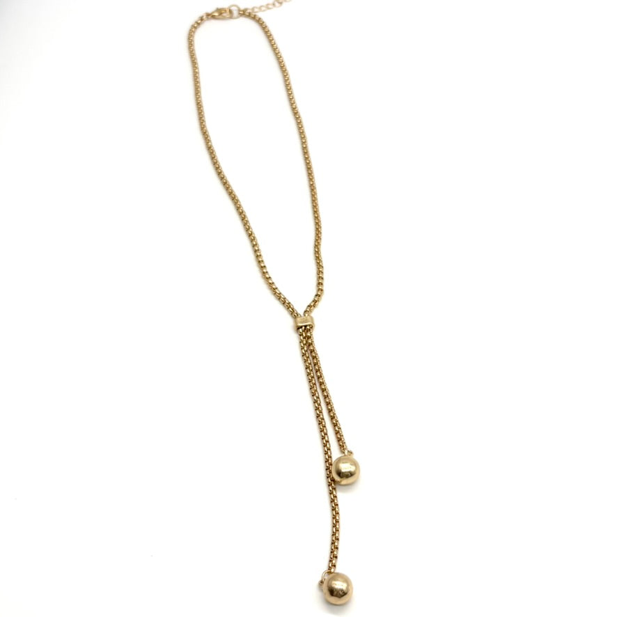 Lariat Pendulum Necklace