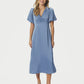Neo Noir Illana Heavy Sateen Dress