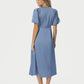 Neo Noir Illana Heavy Sateen Dress