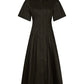 Neo Noir Baia Poplin Dress