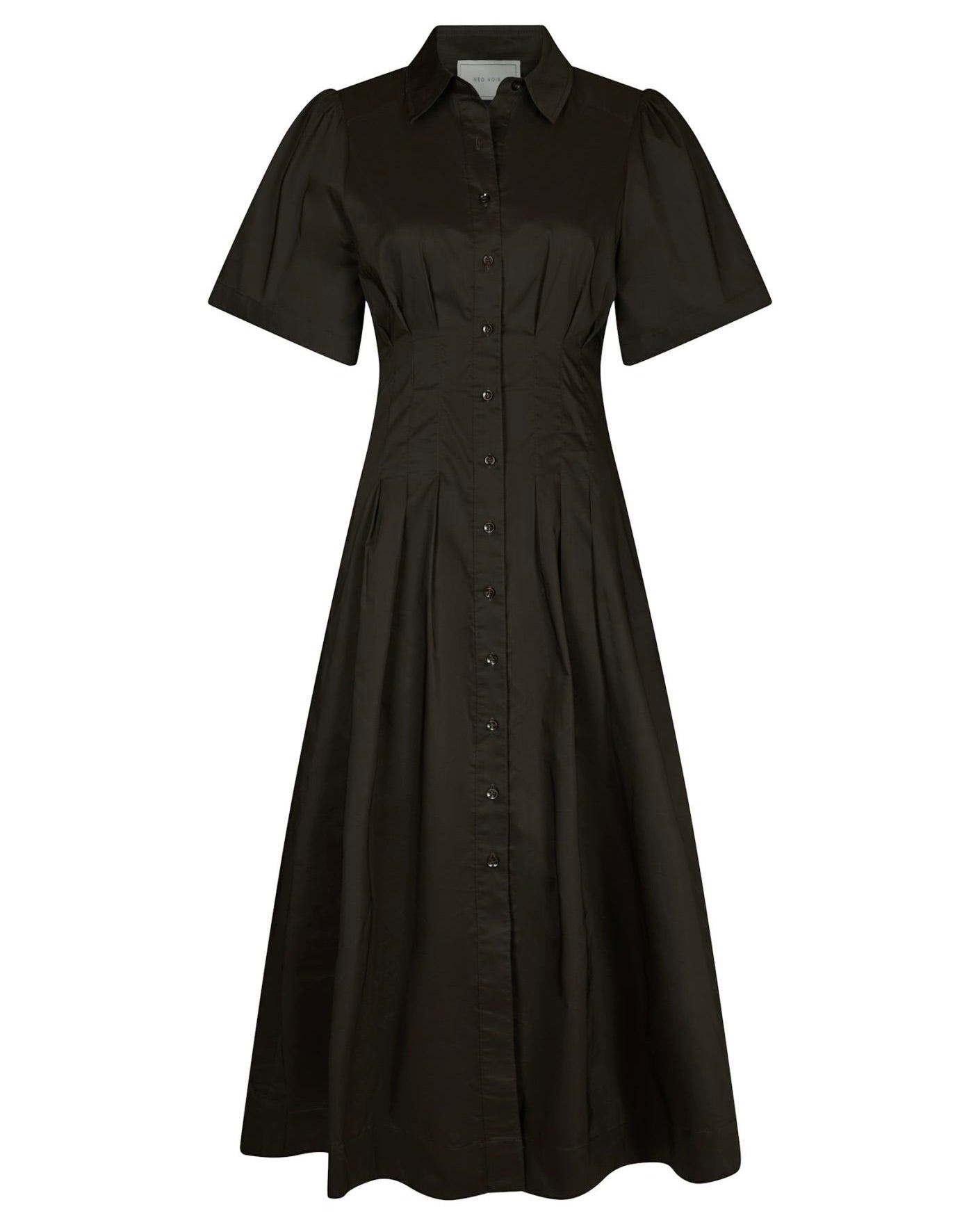 Neo Noir Baia Poplin Dress