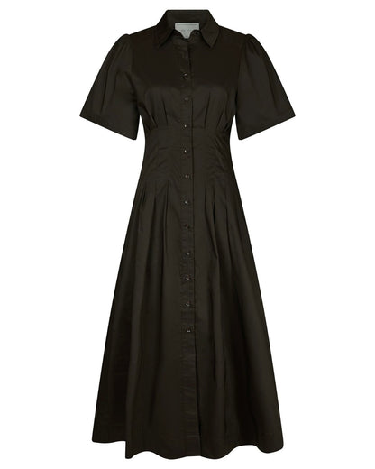 Neo Noir Baia Poplin Dress