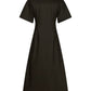 Neo Noir Baia Poplin Dress