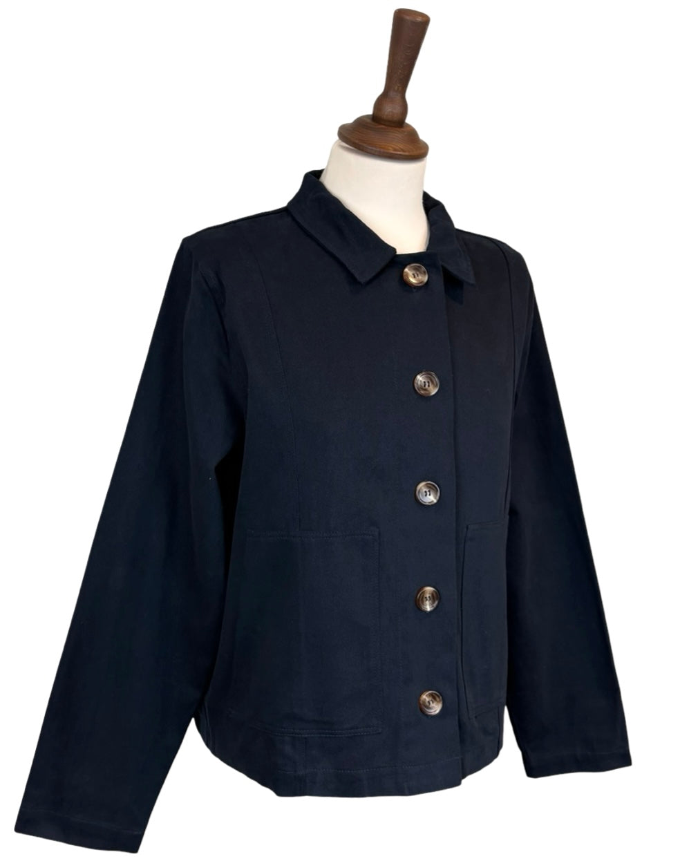 Brielle Boxy Cotton Jacket