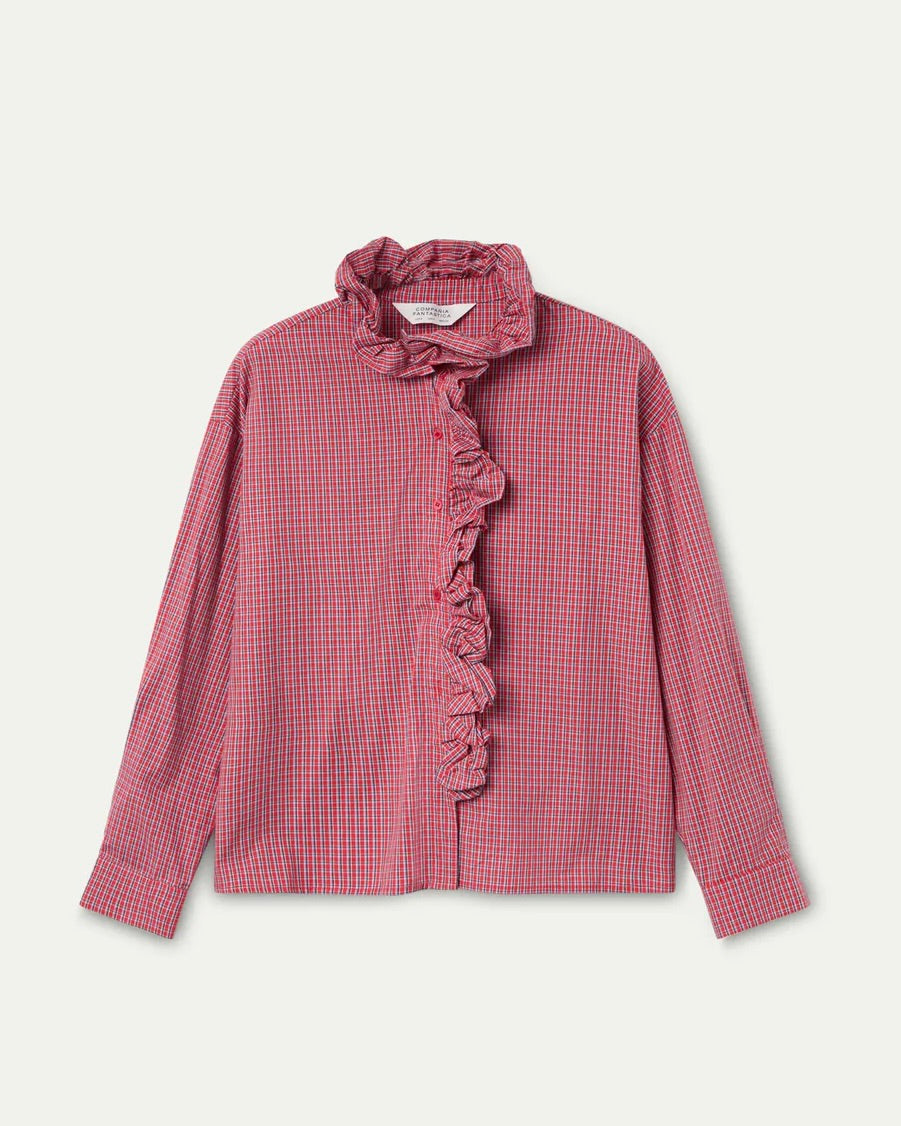 Compania Fantastica Alejandra Frill Collar Shirt