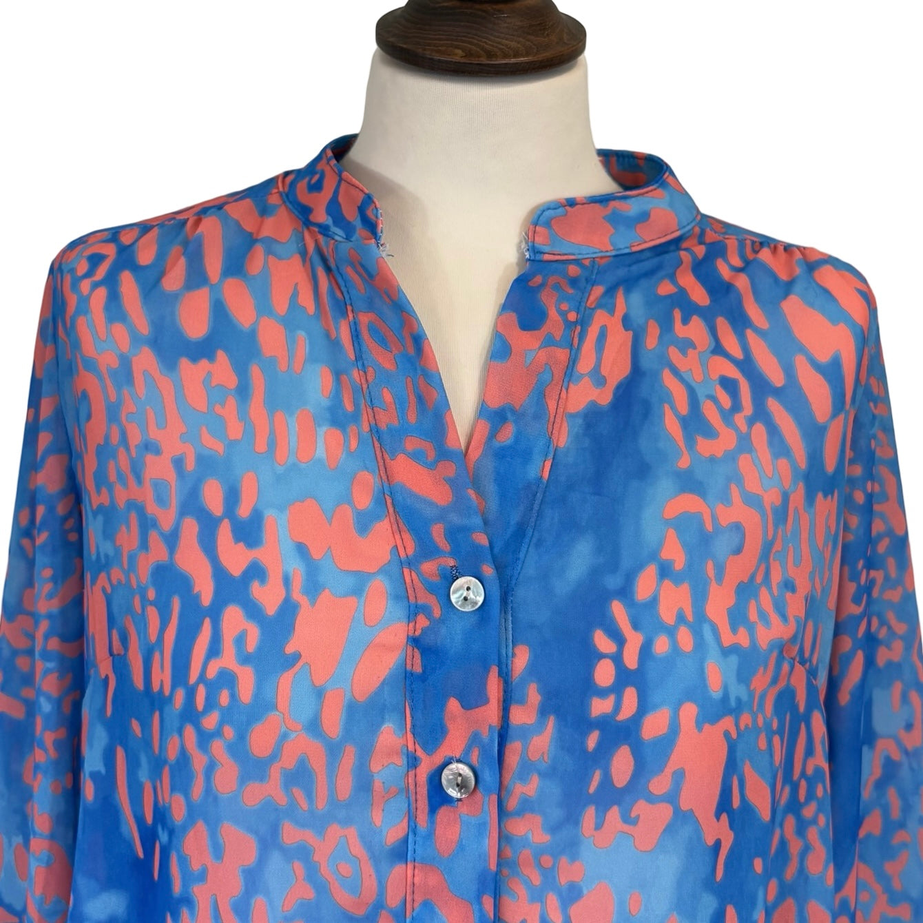 Jodi Leopard Print Blouse