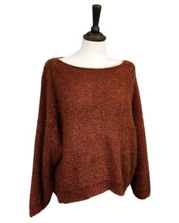 Amelia Slouchy Batwing Jumper