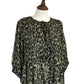 Angel Leopard Tie Front Blouse