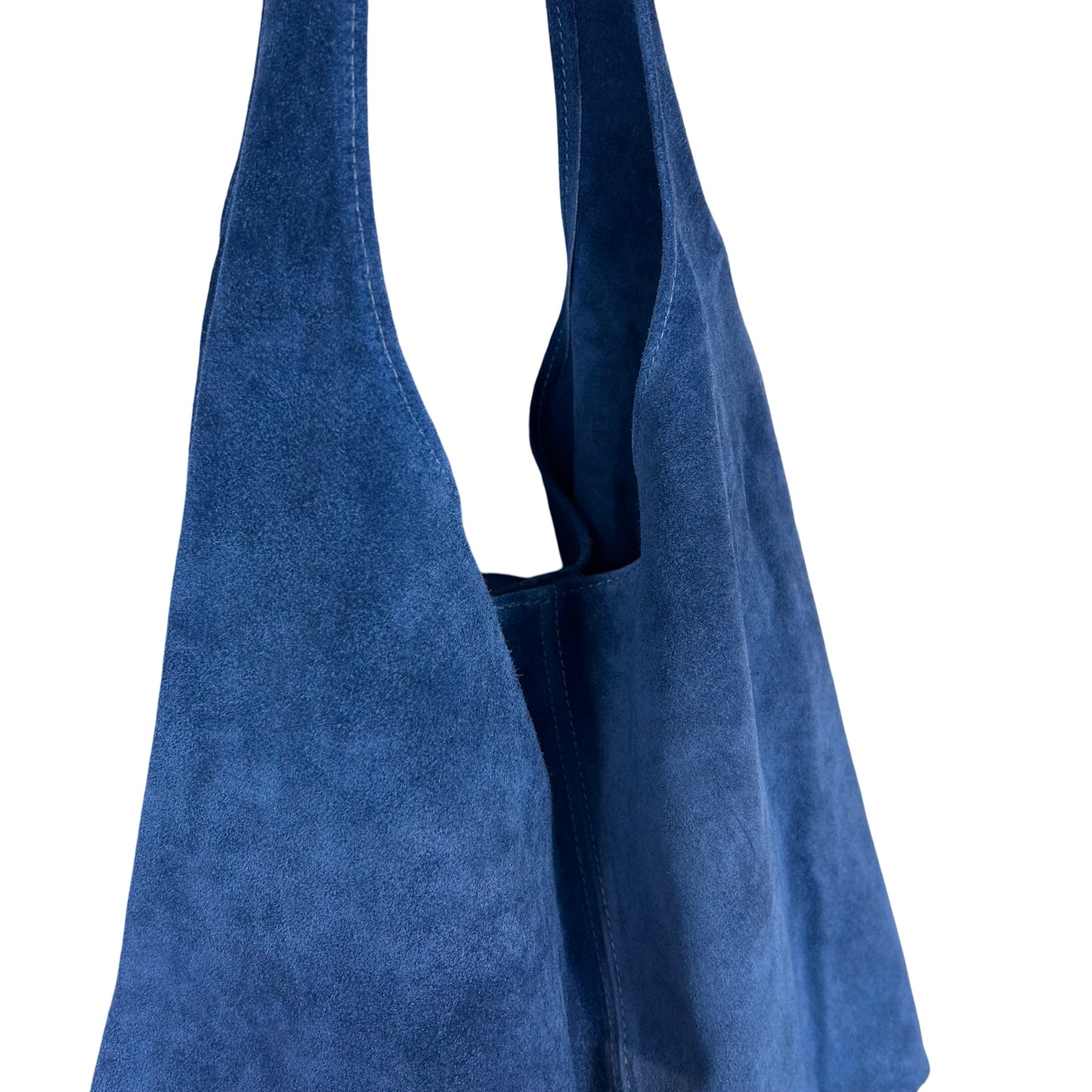 Suede Leather Slouchy Handbag