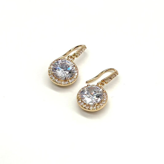 Crystal Hook Earrings