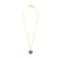 Talis Chains Mini Heart Pendant Necklace - Turquoise