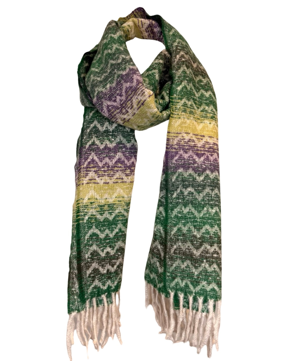 Wave Tassel Scarf