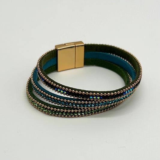 Triple Crystal Bracelet