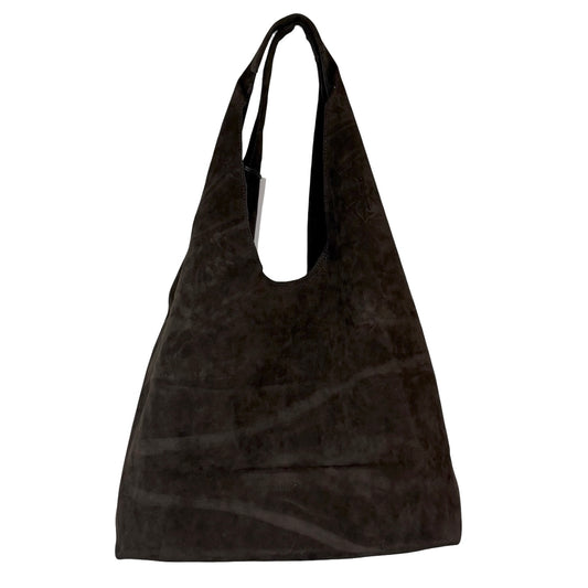 Faux Suede Hobo Bag (with additional crossbody bag)