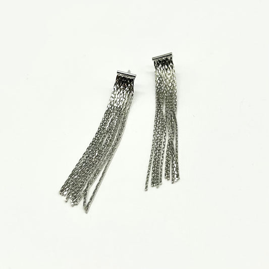 Slinky Chain Drop Earrings