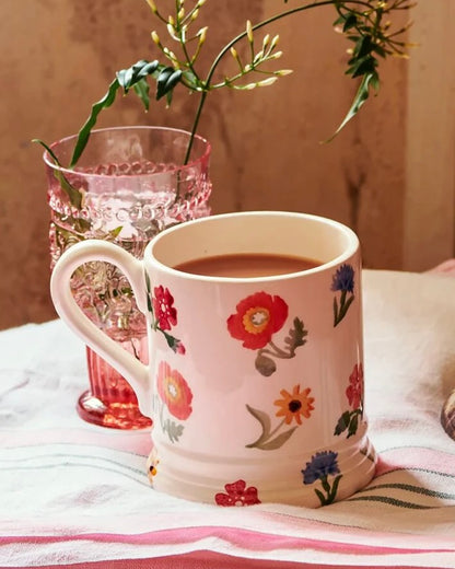 Emma Bridgewater Poppies & Pinks 1/2 Pint Mug