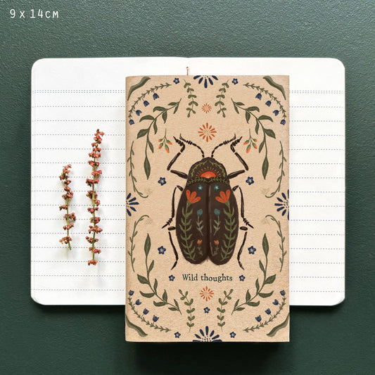 Small Insect Notebook - Beatle