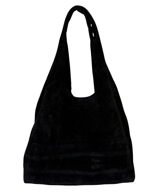 Faux Suede Hobo Bag (with additional crossbody bag)
