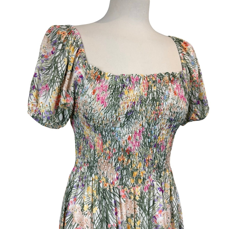 Iris Wild Meadow Short Sleeve Dress