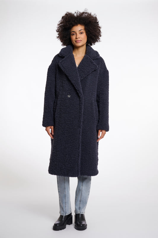 Rino & Pelle Elicia Teddy Double Breasted Coat