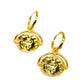 Coin Drop Earrings