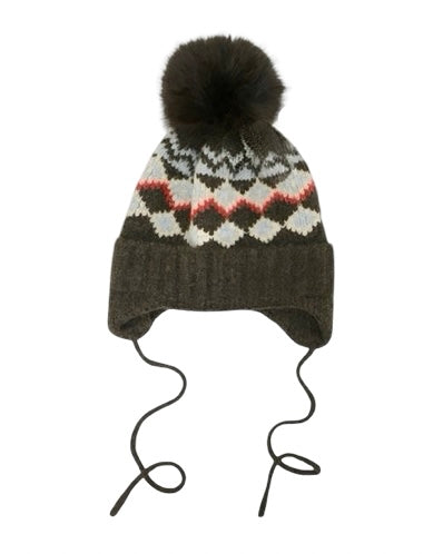 Pom Pom Nordic Hat